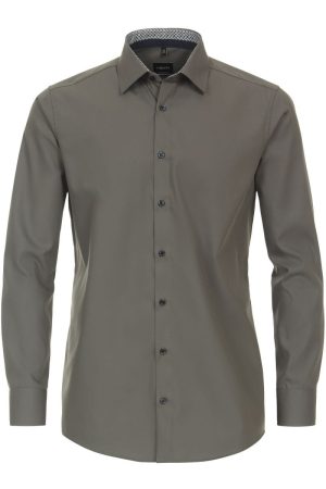 Venti Modern Fit Overhemd ML7 (72CM+) groen