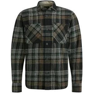 Pme Legend Male Overhemden Psi2409236 Long Sleeve Shirt Ctn Big Check