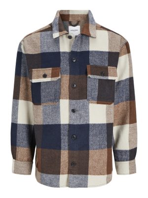Jack & Jones Male Overhemden Jjebradley Ollie Overshirt Ls Noos