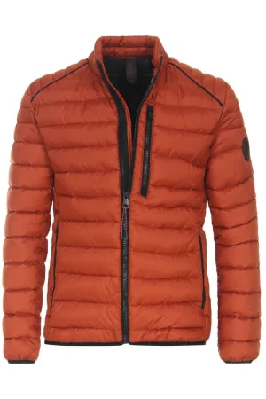 Casa Moda Regular Fit Buitenjas oranje, Effen