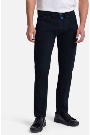 Pierre Cardin Antibes Slim Fit Broek marine, Effen