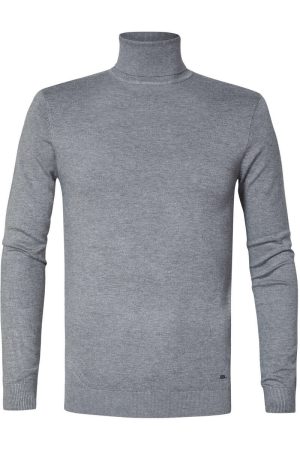Petrol Industries Regular Fit Coltrui grijs, Effen