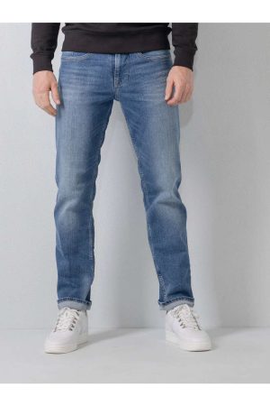 Petrol Industries Regular Fit Jeans blauw, Effen