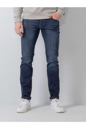 Petrol Industries Slim Fit Jeans donkerblauw, Effen
