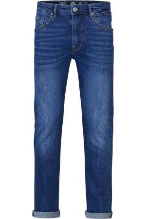 Petrol Industries Slim Fit Jeans blauw, Effen
