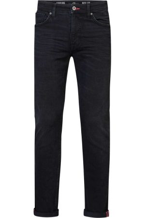Petrol Industries Regular Fit Jeans zwart, Effen