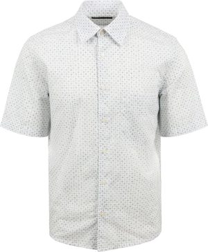 Marc O’Polo Overhemd Short Sleeves Print Wit