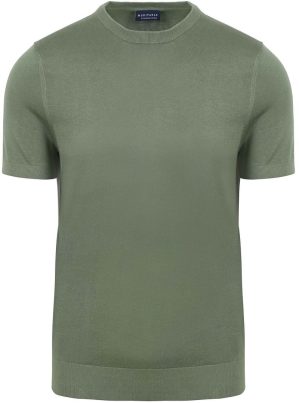 Suitable Knitted T-shirt Groen