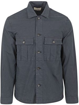 Dstrezzed Overshirt Maverick Navy