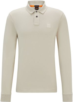 BOSS Passerby Polo Ecru