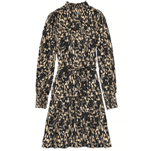 Garcia – Zwart Jurkje allover print Zwart