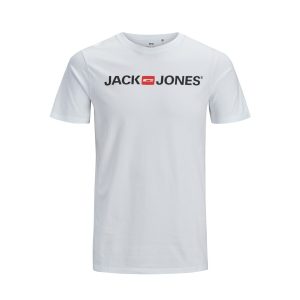 T-shirts Jack & Jones col ras-du-cou ecorp logo (x3)