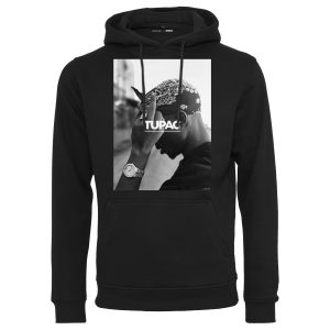 Hooded sweatshirt Mister Tee 2pac f* the world