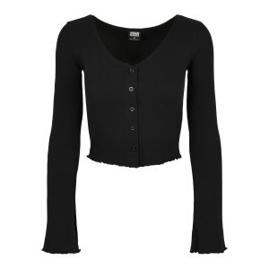 Damesvest Urban Classics cropped rib (GT)