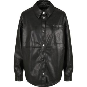 Dameshemd Urban Classics faux leather over