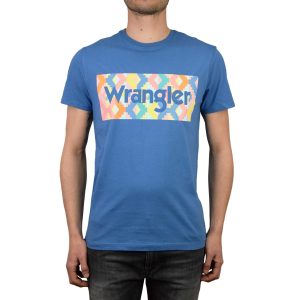 T-shirt Wrangler summer logo