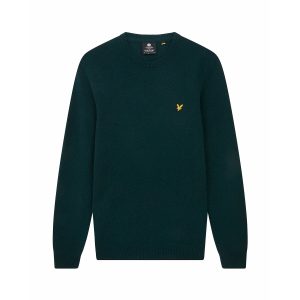 Merino katoenen trui met ronde hals Lyle & Scott