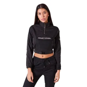 Winddicht damesjack Project X Paris piping reflect