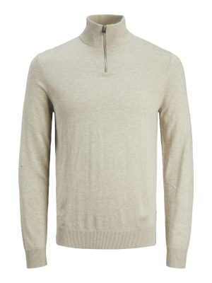 Jack & Jones Male Truien Jjeemil Knit Half Zip Noos