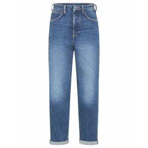 Damesjeans Lee Carol Button Fly in Mid Newberry