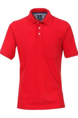 Redmond Casual Polo shirt Korte mouw rood