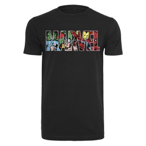 T-shirt Urban Classics marvel logo character