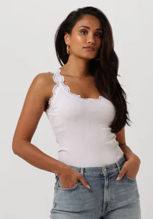 Rosemunde Top Dames Silk Top W/ Lace