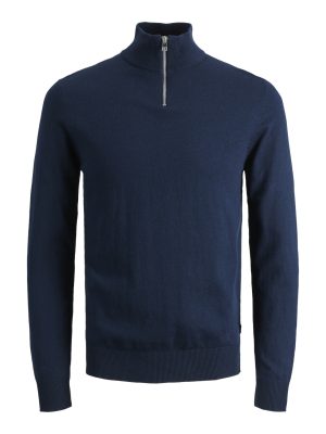Jack & Jones Male Truien Jjeemil Knit Half Zip Noos