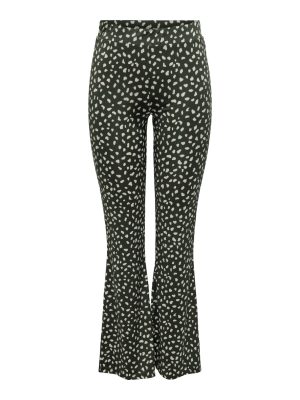 Only Onlrita Flared Pants Cs Jrs 15317221 Flared Duffel Bag Safari Animal Jrs