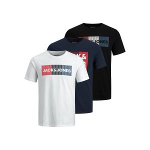 T-shirt Jack & Jones Corp Logo (x3)