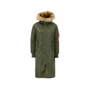 Damesparka Alpha Industries Long Fishtail