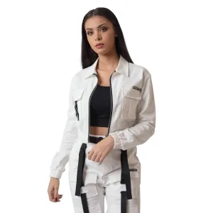 Dameshemd kraag zak jas Project X Paris