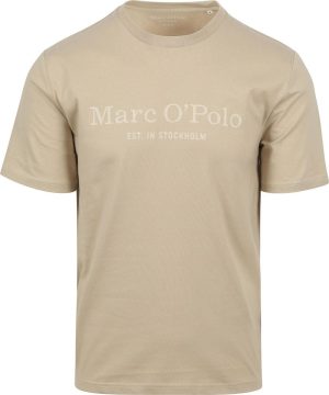 Marc O’Polo T-Shirt Logo Beige