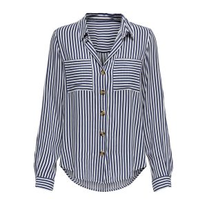 Geweven dameshemd met lange mouwen Only Yasmin