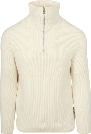 Marc O’Polo Half Zip Trui Ecru
