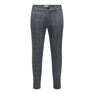 Slim-fit chino broek Only & Sons Mark Check 020919