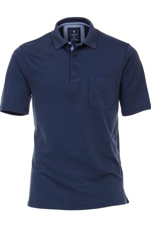 Redmond Casual Polo shirt Korte mouw donkerblauw