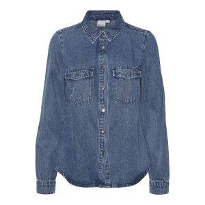 Blouse van spijkerstof voor dames Vero Moda Jennie