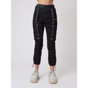 Dames joggingpak met zakken en riem detail Project X Paris