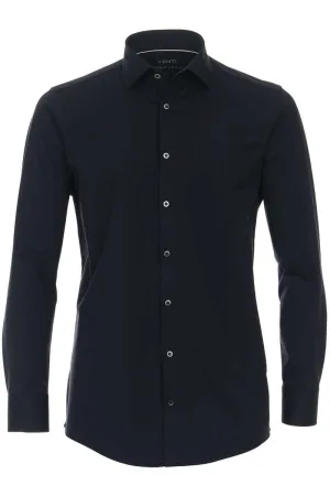 Venti Jerseyflex Modern Fit Jersey shirt Marine, Effen