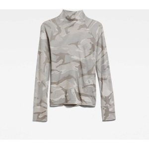 G-Star Turtle neck slim aop ls wmn dessin