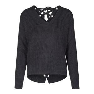 Dames sweatshirt grote maten Urban Classic back lace up