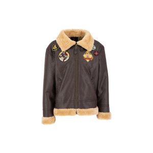 Leren jas Alpha Industries B3 FL Custom