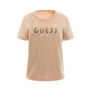 Dames-T-shirt Guess Shaded Logo