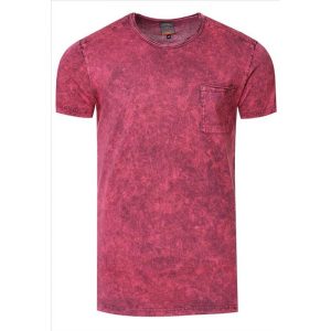 Rusty Neal T-shirt heren bordeaux rood – 15283