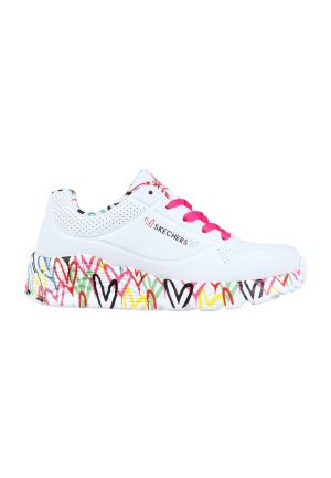 Skechers Uno Lite – Lovey Luv 314976L/WMLT Wit