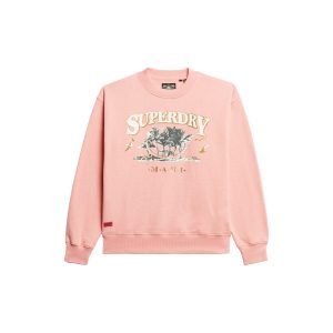 Dames sweatshirt Superdry Travel Souvenir