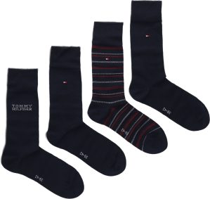Tommy Hilfiger Sokken Heren Th Men Sock 4p Tin Giftbox