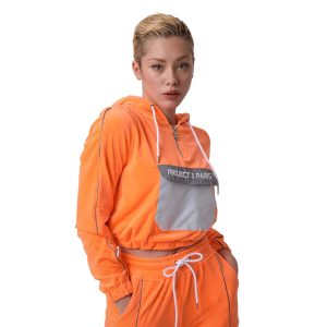 Damespullover met reflecterende zak Project X Paris