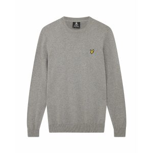 Merino katoenen trui met ronde hals Lyle & Scott